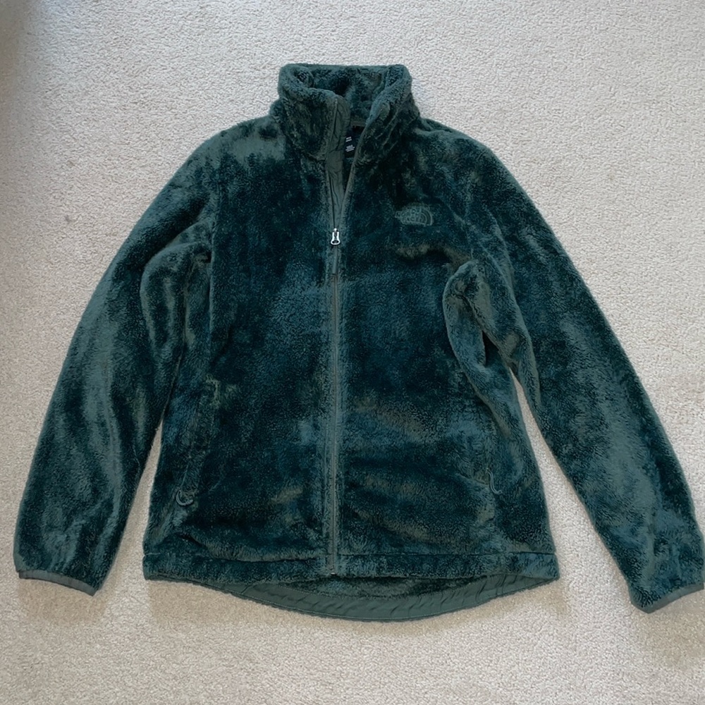 Women’s North Face Osito Jacket, size medium, green